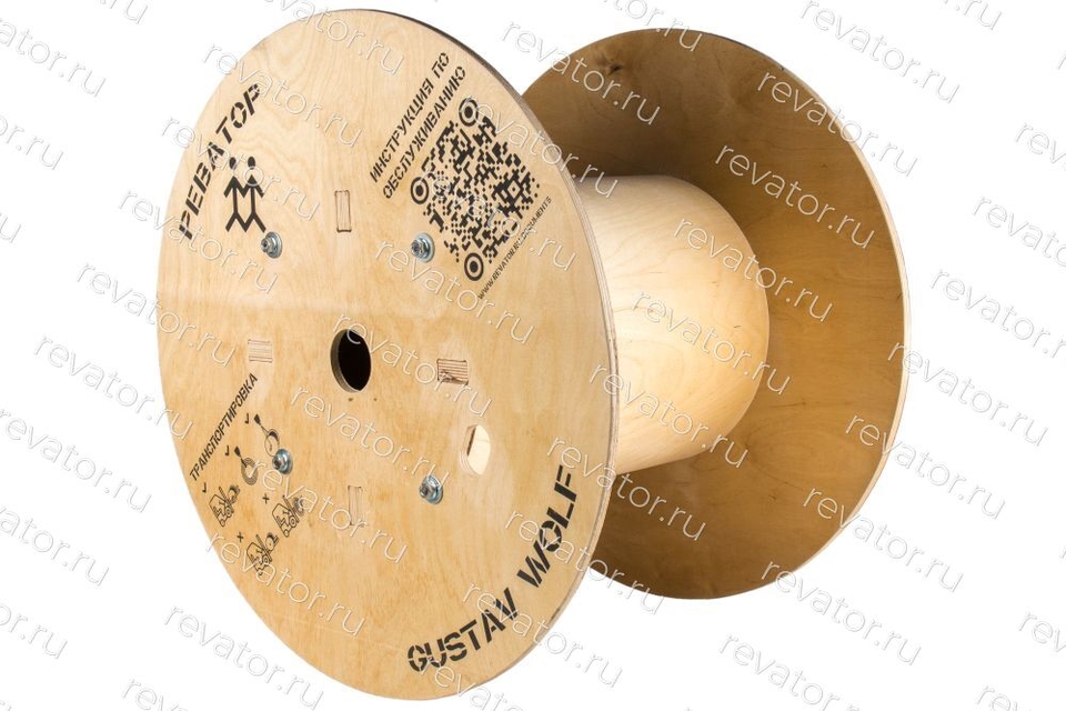 Барабан канатный большой усиленный D=600мм L=400мм d=430мм
