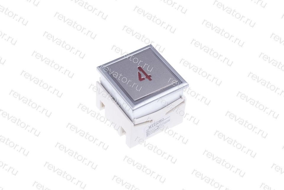 Модуль кнопочный красная подсветка KT40 MTD280 "4" ThyssenKrupp