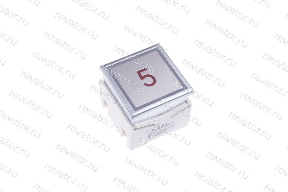 Модуль кнопочный красная подсветка KT40 MTD280 "5" ThyssenKrupp