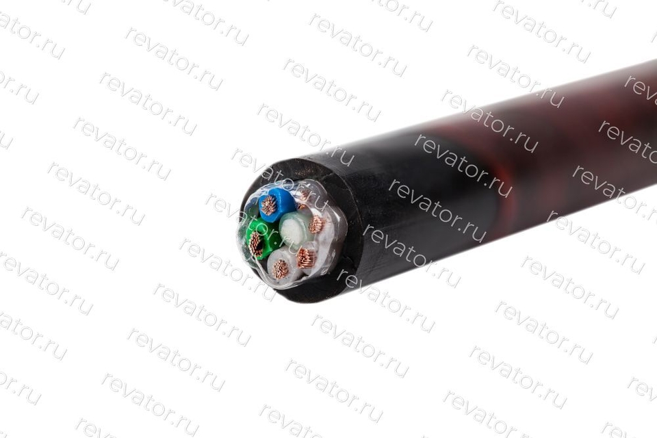 Кабель подвесной круглый КПВЛ (КПВЛС) - 6х1
