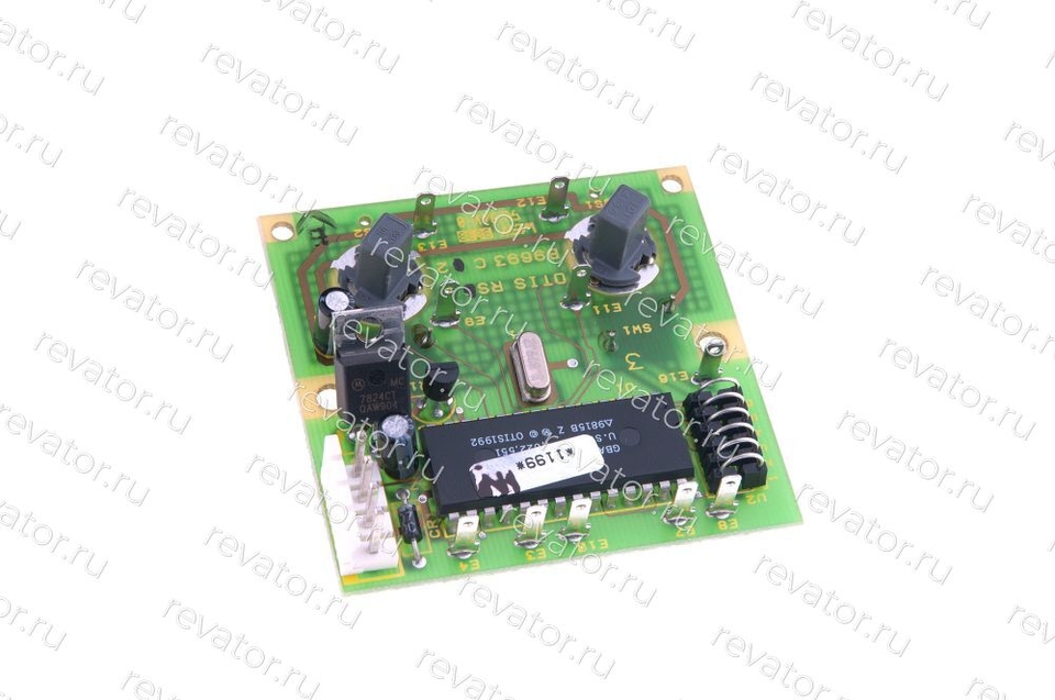 СНЯТ С ПРОИЗВОДСТВА Плата RS-3 B9693C2 Otis