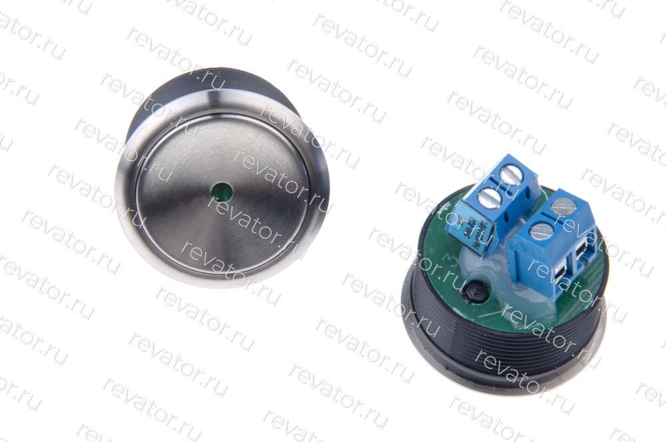 Модуль кнопочный антивандальный цвет индикации красный КЛ-300-039 Otis