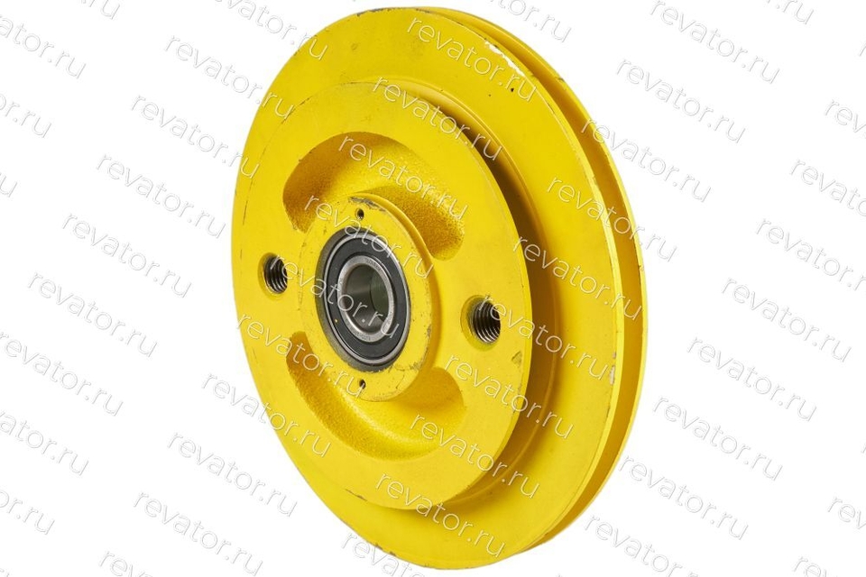 Шкив ограничителя скорости в сборе с подшипниками 006.07.00.001 КМЗ ЩЛЗ