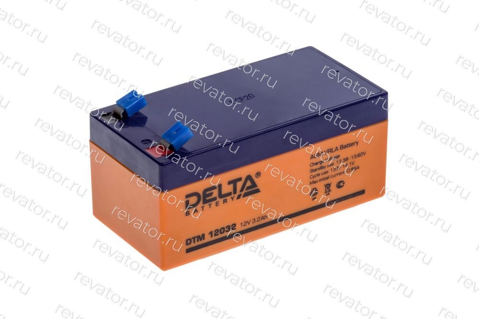 Аккумулятор 12В 3,2Ач 99х58х43мм DTM12032 Delta