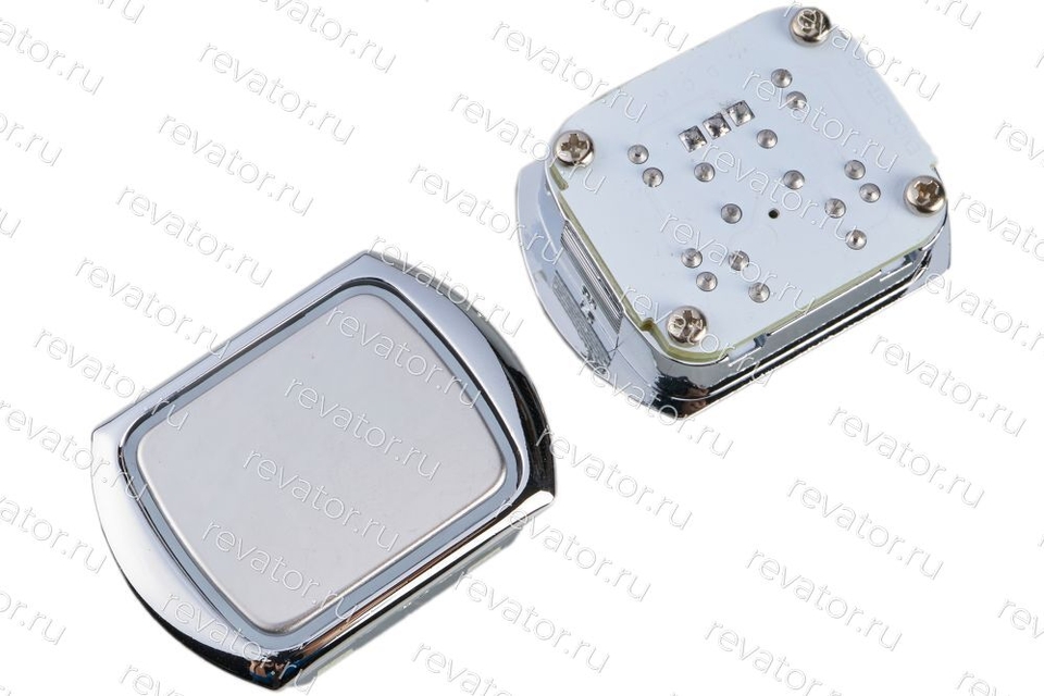 Модуль кнопочный прямоугольный синяя подсветка "без символов" EMCC-BT-07 Сиблифт