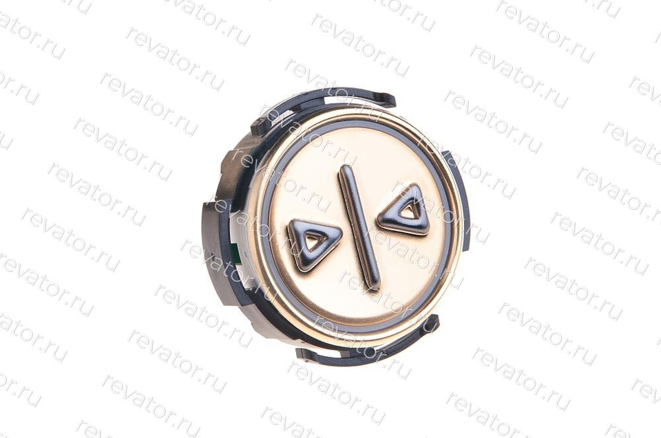 Модуль кнопочный выдавленная надпись красная подсветка золотистый "Закрытие дверей" RT42VIII Schaefer