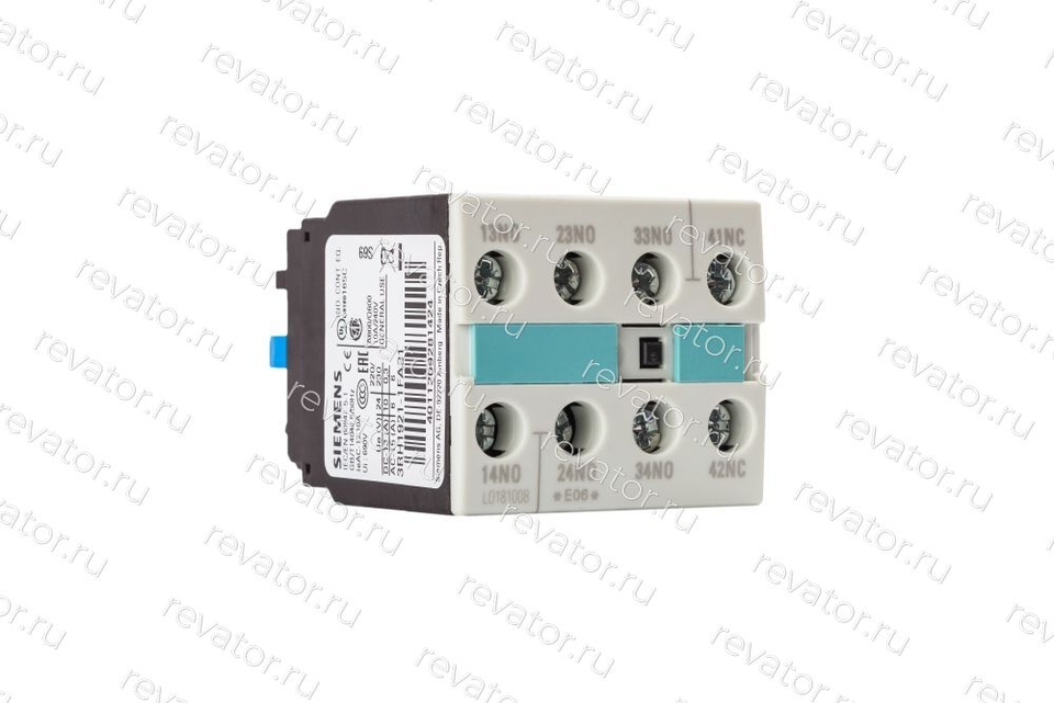 Блок дополнительных контактов 3НО+1НЗ 3RH1921-1FA31 Siemens