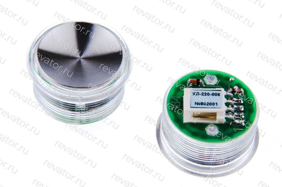 Модуль кнопочный цвет индикации зеленый/красный КЛ-220-006 Otis