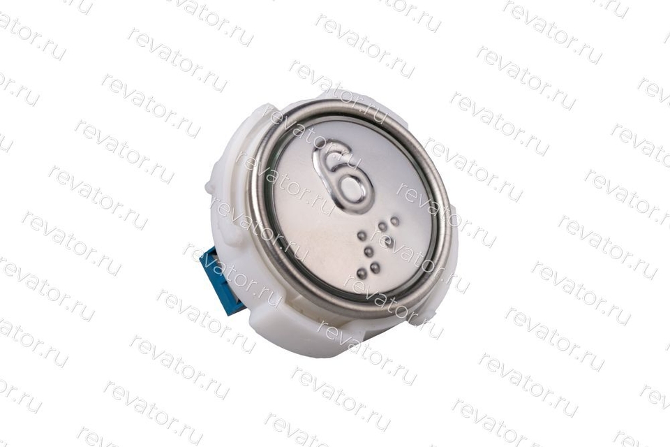 Модуль кнопочный красная подсветка со шрифтом Брайля "6" АК1-01-КР ВЯАЛ.6618.001-07