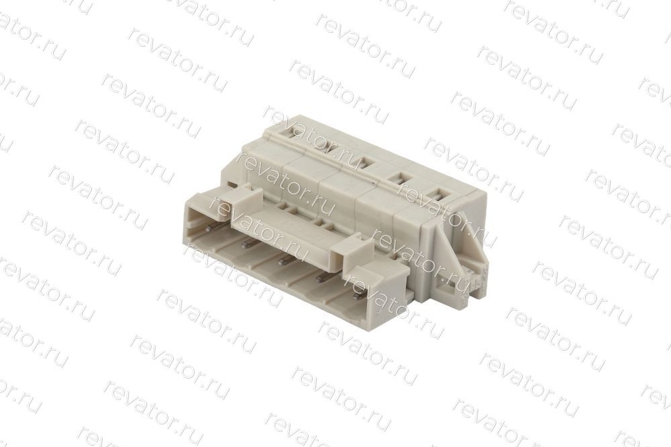 Разъем вилка 7,5мм 5 полюсов с ключом с крепежным фланцем 723-605/019-000 Wago