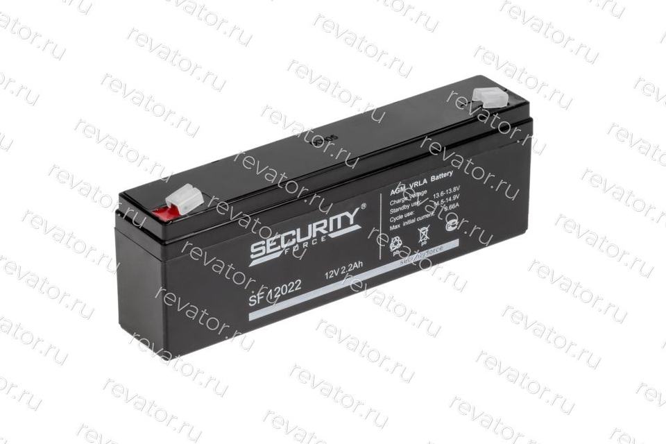 Аккумулятор 12В 2,2Ач 178х60х35мм SF 12022 Security Force