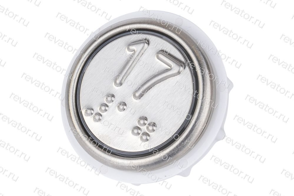 Модуль кнопочный со шрифтом Брайля "17" АК6-01