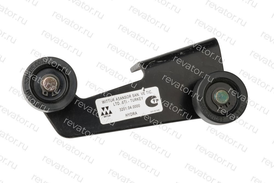 Качалка замка двери шахты левая/центральная 160х75х62мм для дверей EI60 3201.14.0044V01 Selcom