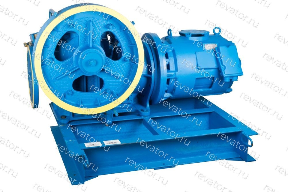 Лебедка Q=3200кг V=0,5м/с КВШ 700х6х12 левая с электродвигателем 17,5кВт 3205Б.02.00.000-03 МЛЗ