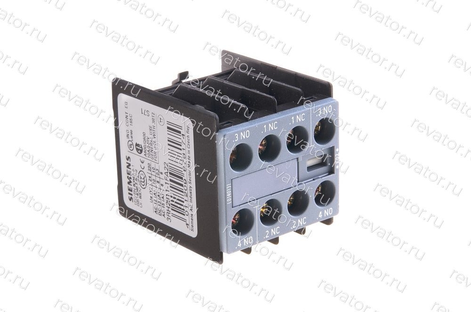 Блок дополнительных контактов 2NO+2NC 3RH2911-1FA22 Siemens