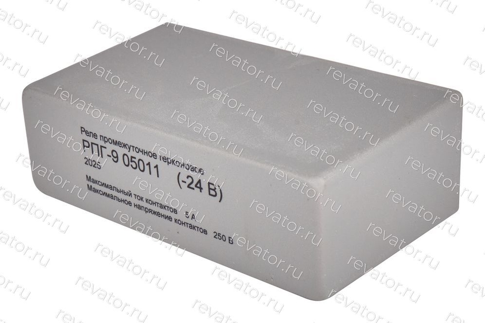 Реле промежуточное 24VDC 5А герконовое РПГ-9 05011