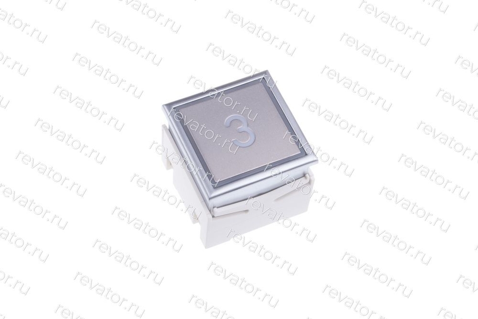 Модуль кнопочный голубая подсветка KT40 MTD280 "3" ThyssenKrupp