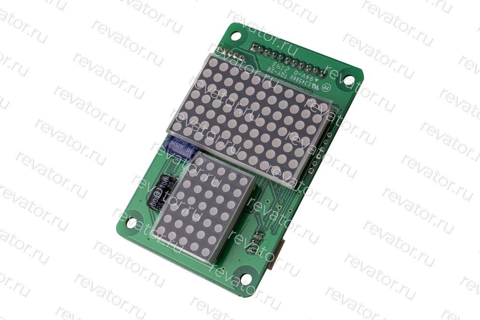 Индикатор матричный этажный синяя подсветка 24VDC BVD 121 Doppler