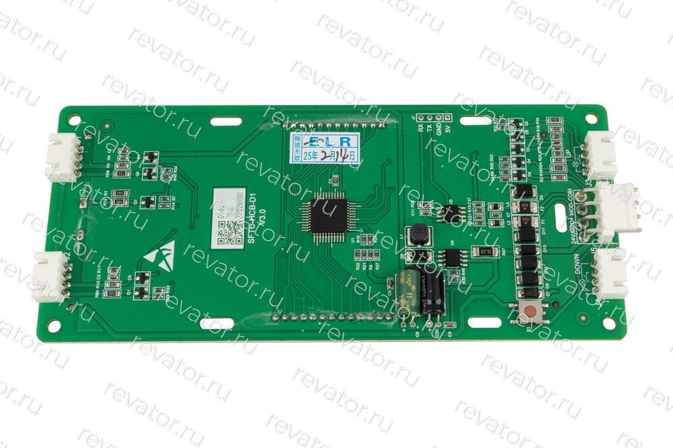 Индикатор этажный вертикальный синяя подсветка SFTC-HCB-D1 HCB-EL-V SJEC