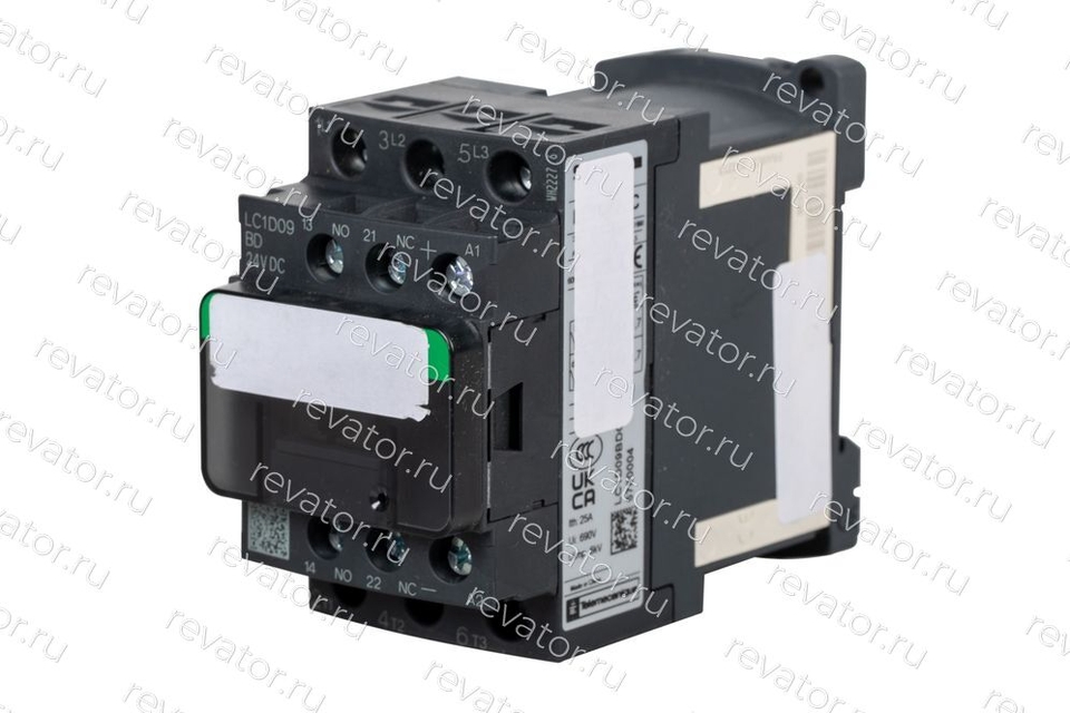 Пускатель 24VDC 9А LC1D09BDC Schneider Electric