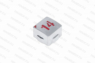 Толкатель (накладка) модуля кнопочного "14" квадратный красный LG Sigma