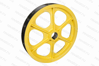 Шкив канатоведущий 620х4х12 чугун ВЧ60 ZAA260A2 Otis