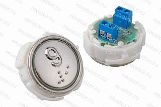 Модуль кнопочный синяя подсветка со шрифтом Брайля "9" АК1-01 ВЯАЛ.6618.001-010