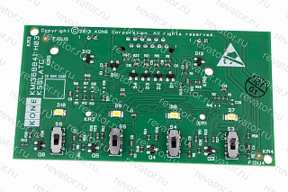 Плата KSSLATC приказной панели KM1368840G01 Kone