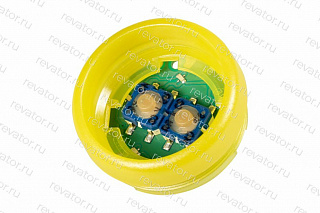 Модуль кнопочный тревога желтый обод KSS F2KALM KM804343G18 Kone