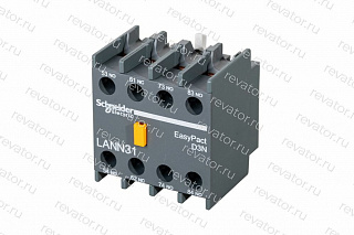 Блок дополнительных контактов фронтальный 3НО+1НЗ LANN31 Schneider Electric