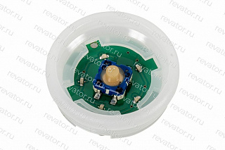 Модуль кнопочный вызов ведомый прозрачный обод янтарная подсветка KSS KM804342G05 Kone
