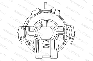 уцененный: Лебедка Bomco 1000кг 1,6м/с DAA20220B Otis