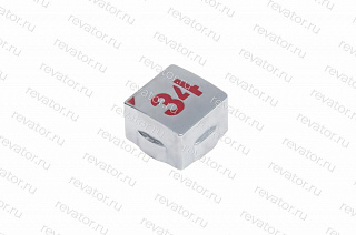 Толкатель (накладка) модуля кнопочного "34" квадратный красный LG Sigma