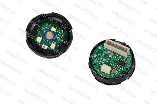 Модуль кнопочный вызов вверх голубая подсветка без зумера KSS KM857781G07 Kone